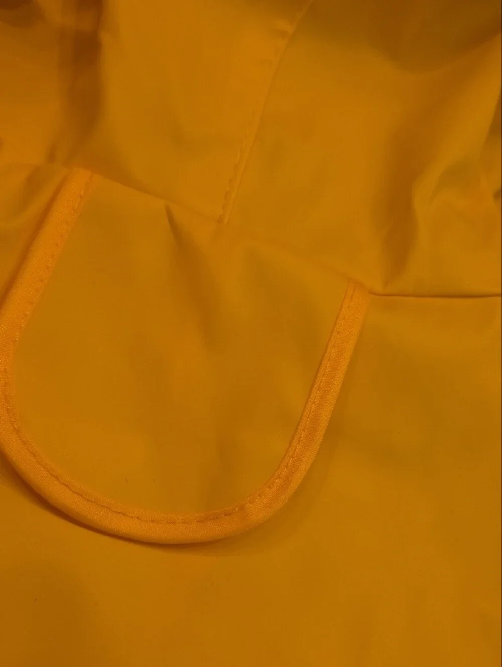 Dogs Yellow Rain Hooded Cape - Unbranded